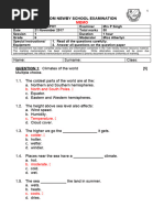 Geography Grade 6 November 2017 Memo 17 10 2017