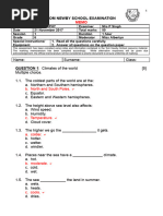 Geography Grade 6 November 2017 Memo 17 10 2017