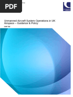 CAP 722 Unmanned Aircraft System Operations in UK Airspace - Guidance & Policy