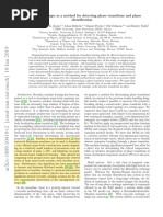 Self-Organizing Maps As A Method For Detecting Phase Transitions and Phase Identification