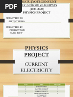 Class 12 Physics Project PDF