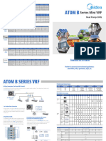 Midea Atom B Series VRF 8 To 16kw EN