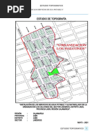 Informe Topográfico - Condominio San Juan