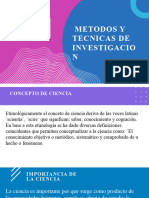 Tema 1 Metodos y Tecnicas de Investigacion Definiciones