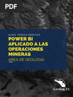 Power Bi Aplicado A Las Operaciones Mineras Área Geología INDIVIDUAL