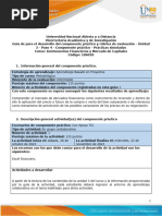 Guía de para El Desarrollo Del Componente Práctico y Rúbrica de Evaluación - Unidad 3 - Paso 4 - Componente Práctico - Prácticas Simuladas