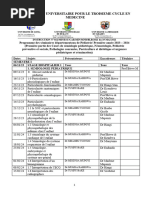 Chrogramme Des Activites de Mmed Pediatrie Premiere Annee 2022