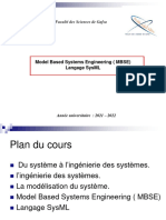 Model Based Systems Engineering (MBSE) - SysML