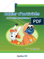 Cahier - Activites 2e Cycle