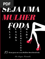 Resumo Mulher Foda 10 Dicas Ser Mulher Bem Resolvida d5fc