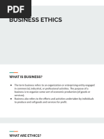 Business Ethics