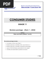 Consumer Studies GR 11 Revision Term 1 2023 Final