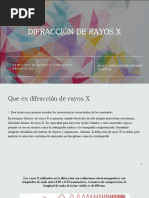 Difraccion de Rayos X Seminario 2.2