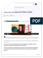 Créez Votre Site Web Avec HTML5 Et CSS3 - OpenClassrooms