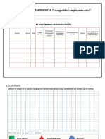 Plan Familiar de Emergencia