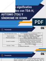 Aprendizaje Significativo en Estudiantes Con TDA-H, AUTISMO Y SÍNDROME de DOWN 2023