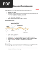 Waves and Thermodynamics