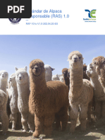 RAS 101c V1.0 ES Responsible Alpaca Standard