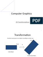Week 5 2D Transformaitons