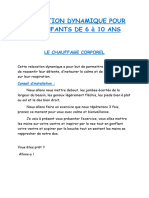 RELAXATION DYNAMIQUE POUR LES ENFANTS DE 6 À 10 ANS