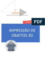 3D Impressão de Objetos