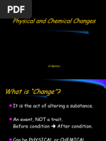 Changes in Matter