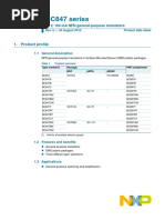 BC847 Series: 1. Product Profile