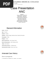 Case Presentation ANC: Group 3