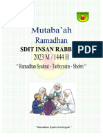 Jurnal Ramadhan 1444 H, 2023