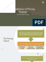 Foundations of Pricing