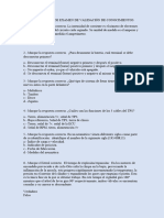 Cuestionarios de Examen de Contingencia