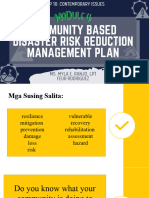 Q1 - Module 4 (Community Based Disaster Risk Reduction Management Plan - AP 10) - 1