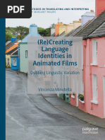 (Re) Creating Language Identities in Animated Films: Dubbing Linguistic Variation