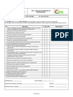 CIPA Check List Empilhadeiras