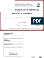 Diploma de Graduação