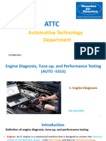 Engine Diagnosis Part I