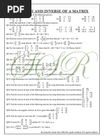 Adjoint and Inverse of A Matrix 1