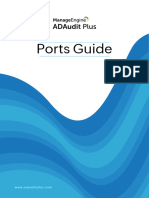 Adaudit Plus Port Guide