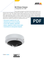 Datasheet Axis m3057 PLR MK II Dome Camera Es ES 415293