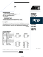 SPI Serial Eeproms: Features