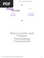 Barry Carter and Ormus - Fascinating Connections