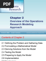 Chapter 2 - Overview of The or Modeling 1