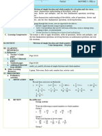 Lesson Plan-Division of Fraction