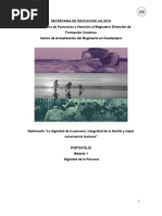 Portafolio 1 Diplomado Dignidad de La Persona, Integridad de La Familia, para Una Sana Convivencia