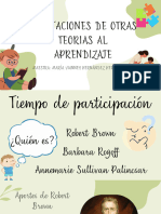 Aportaciones de Otras Teorias Al Aprendizaje