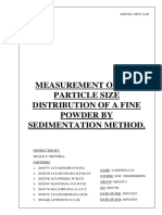 Particle Size Sedimentary Method200337r