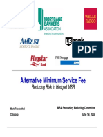 Alternative Minimum Service Fee