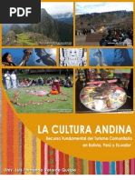 La Cultura Andina: Recurso Fundamental Del Turismo Comunitario en Bolivia, Perú y Ecuador