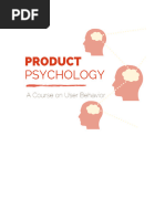 LIVE - Product Psychology - A Course of User Behavior