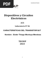 L6 Características Del Transistor BJT